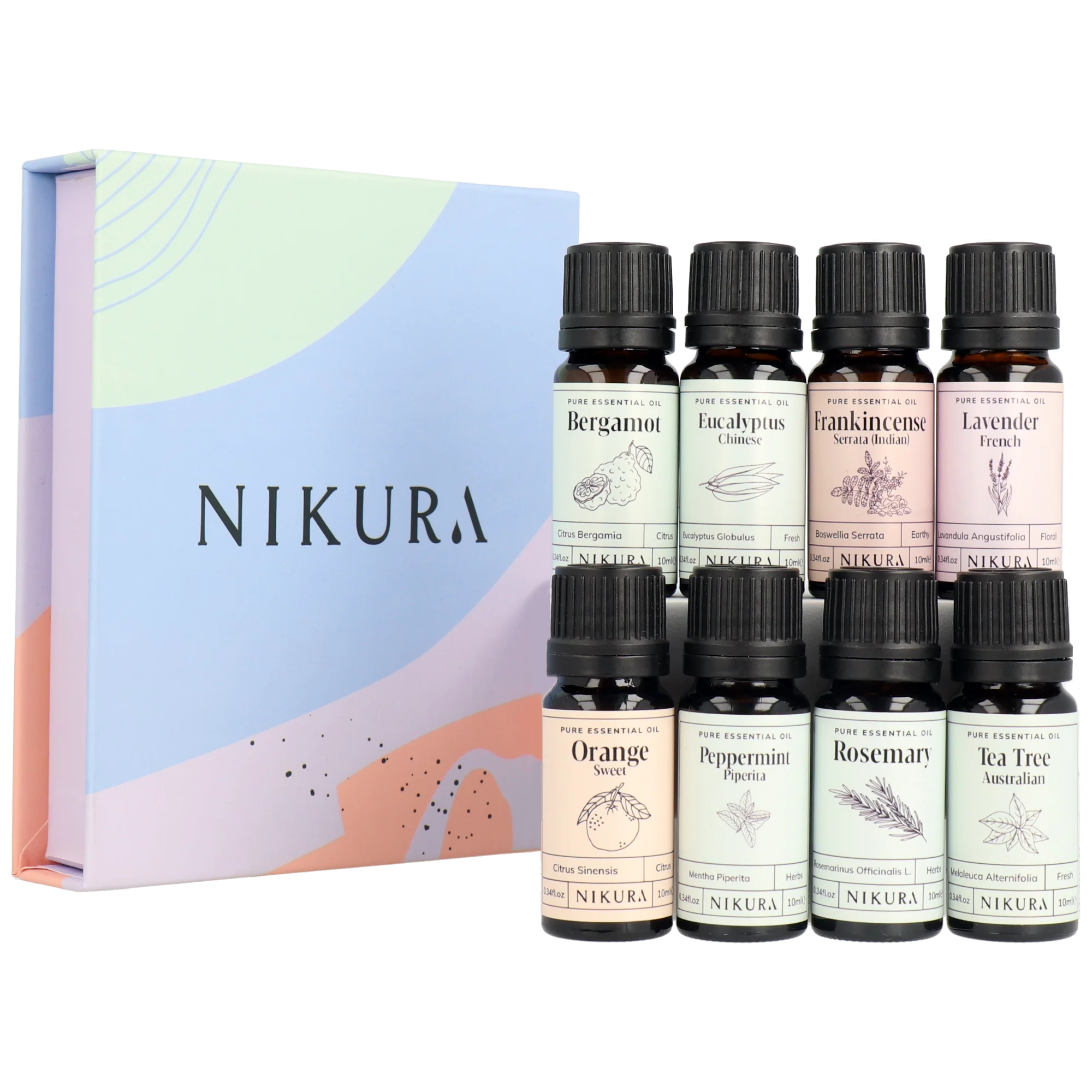 Luxury Essential Oil Gift Set (8 Pack)