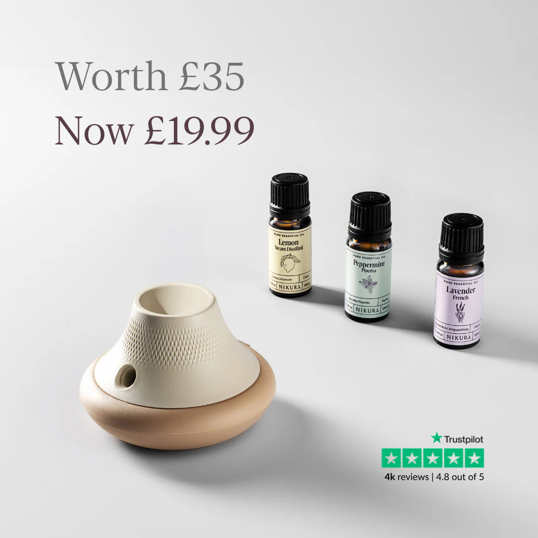 Essential Oil Starter Set + MISTI Waterless Diffuser