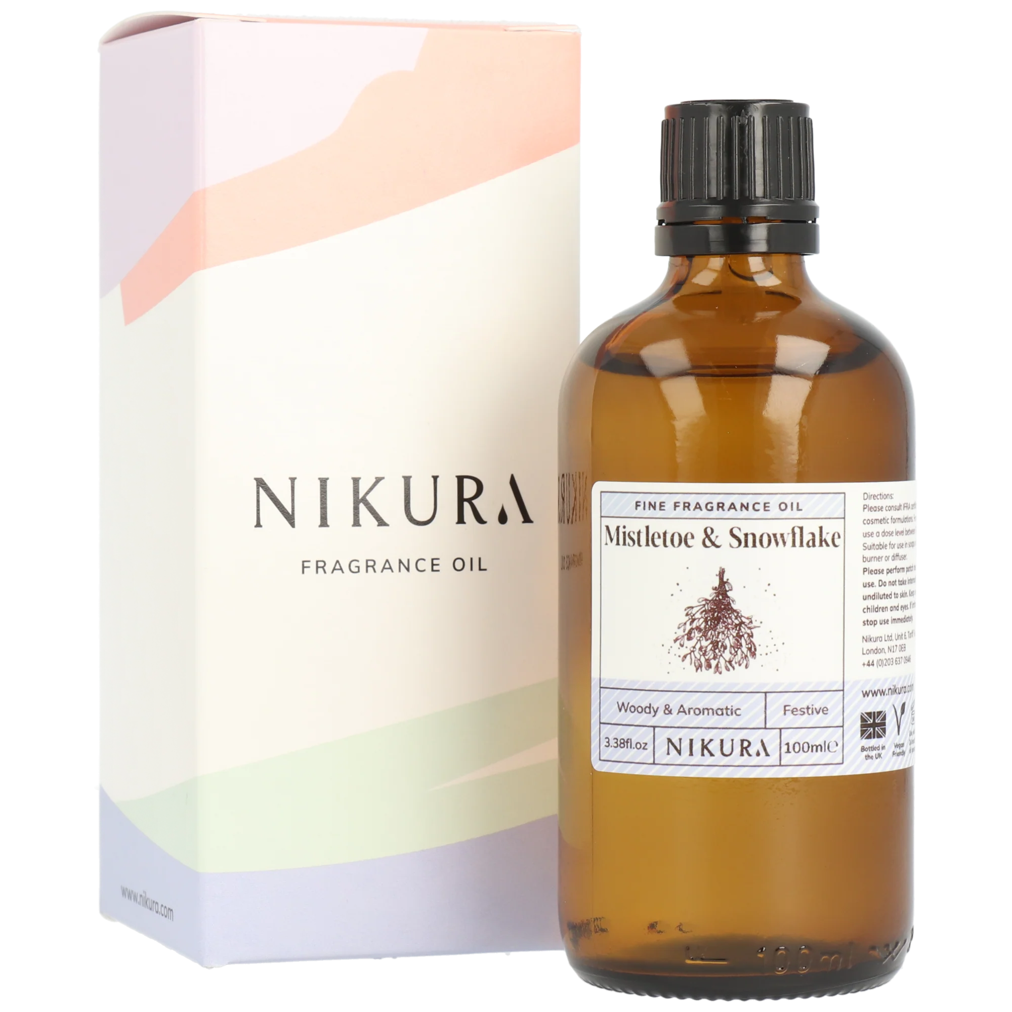 Mistletoe & Snowflake Fragrance Oil | Fine Fragrance - Image 3