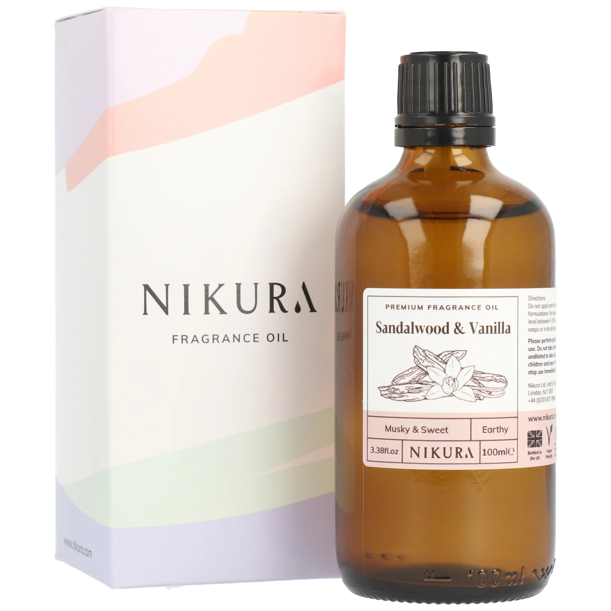 Sandalwood & Vanilla Fragrance Oil - Image 3